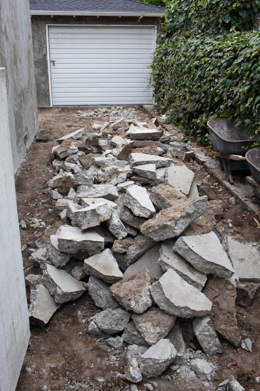 Block Wall Removal in Bergen County, NJ
